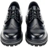 Brandit Veterschoenen - Budapester 4 Eyes - EU38 tot EU46 - zwart - Maat 46