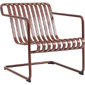 HAY Palissade Cantilever Low loungestoel Iron red