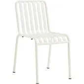 HAY Palissade Stoel - Tuinstoelen Gepoedercoat Staal Cream White - AA606-A800