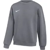 Nike Park 26 Fleece Crew Sweater Kids Donkergrijs Wit