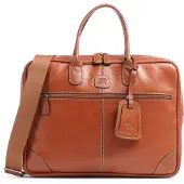 Bric's Life Pelle Briefcase Leder 38 cm Laptopcompartiment bruin