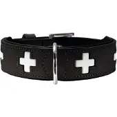 Hunter Hondenhalsband Swiss Zwart Maat 65