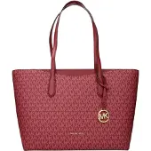 Michael Kors Rode Leren Schoudertas