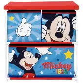 Arditex Disney Mickey 3 Drawer Storage Shelf Veelkleurig Kinderen