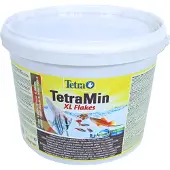 Tetra TetraMin Grofvlokken, 10 liter emmer, met bioactieve ingrediënten