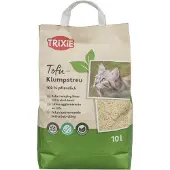 Trixie Tofu Kattenbakvulling 4.5kg - Plantaardig, Stofarm en Absorberend - Biologisch Afbreekbaar