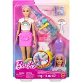 Barbie Modepop met extra lang schitterend regenbooghaar en 12 stylingaccessoires