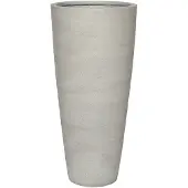 Pottery Pots Bloempot Cement and Stone Dax L Beige Washed 37 x 80 cm