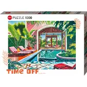 Heye Pool Position - Legpuzzel 1000 stukjes - Uniek ontwerp Lilly Muth - Meerkleurig