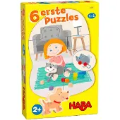 Haba 6 eerste puzzels - Huisdieren (2-3-4) - Legpuzzel