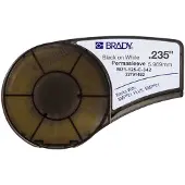 Brady M21-125-C-342 tape krimpkous | zwart op wit | 6,00mm x 2,10m