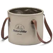 Naturehike Opvouwbare Emmer 10L – Lichtgewicht & Waterdicht – Compacte Camping Emmer – Koffie