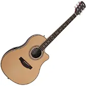 Gear4Music Roundback Elektro-akoestische gitaar van Natural