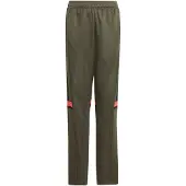 Adidas Sportbroek 'Squadra 25' olijfgroen / oranje / zwart