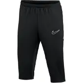 Nike Sportbroek 'Academy 25 3/4' zwart / offwhite