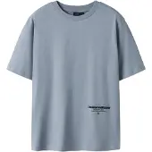 LMTD Shirt smoky blue / zwart