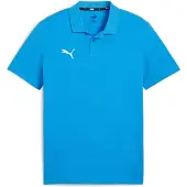 Puma Functioneel shirt 'TeamGoal' azuur / wit