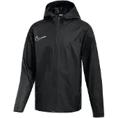 Nike Academy 25 Regenjack Kids Zwart Wit