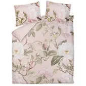 Vandyck Dekbedovertrek Mirelle Sepia Pink Satijn-240 x 200 / 220 cm | Lits-Jumeaux