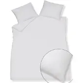 Vandyck Satin Luxe Dekbedovertrek White Satijn-240 x 200 / 220 cm | Lits-Jumeaux