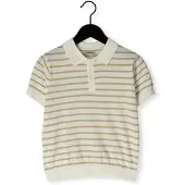Mayoral Jongens Polo's & T-shirts S/s Polo - Creme - Maat 110