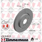 ZIMMERMANN 430.2630.20 Remschijf
