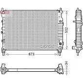 Denso Radiator DRM20124