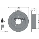 Textar Remschijf 92156803 achter, compleet, 1 stuk