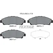 Textar 2620901 Remblokken