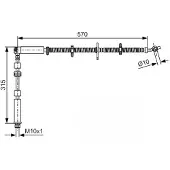 Bosch Remleiding 1 987 481 A63