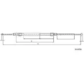 METZGER 10.4234 Handremkabel