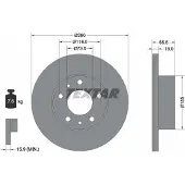 Textar 92073703 Remschijf