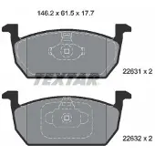 Textar Remblokset 2263101, voor