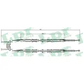 LPR C0549B Handremkabel