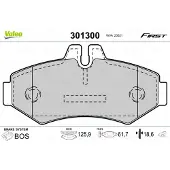 Valeo 301300 Remblokken