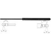 METZGER 2110035 Gasveer achterklep