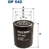 FILTRON OP 542 Oliefilter