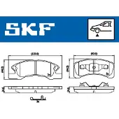Skf VKBP 80490 A Remblokken