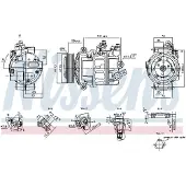 Nissens Compressor airconditioning 890893