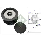 INA Vrijlooppoelie dynamo 535018810 Ina voor o.a. OPEL, SAAB