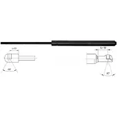 METZGER 2110506 Gasveer achterklep