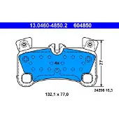 Ate Remblokken set 13.0460-4850.2 ATE voor o.a. AUDI, PORSCHE, VOLKSWAGEN