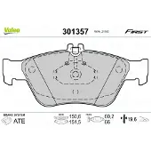 Valeo 301357 Remblokken