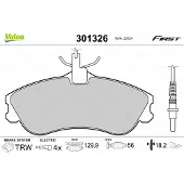 Valeo 301326 Remblokken