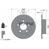 Textar 92088503 Remschijf