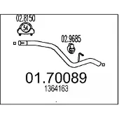 MTS 01.70089 Voorpijp