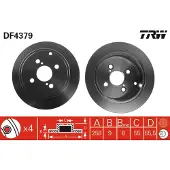 TRW DF4379 Remschijf