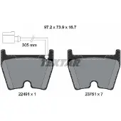 Textar Remblokset 2249101, voor