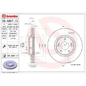 Brembo 09.A807.11 Remschijf