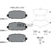 Textar Remblokset 2284401, achter